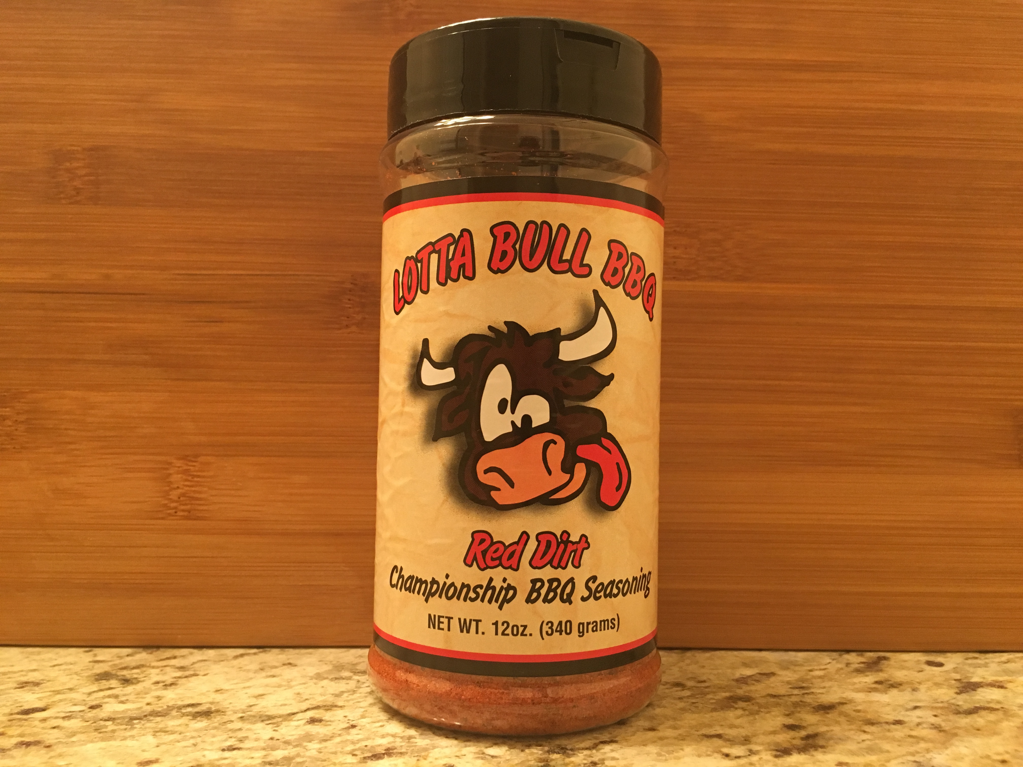 Lotta Bull BBQ - 12oz Red Dirt Championship BBQ Seasoning #RDCBS