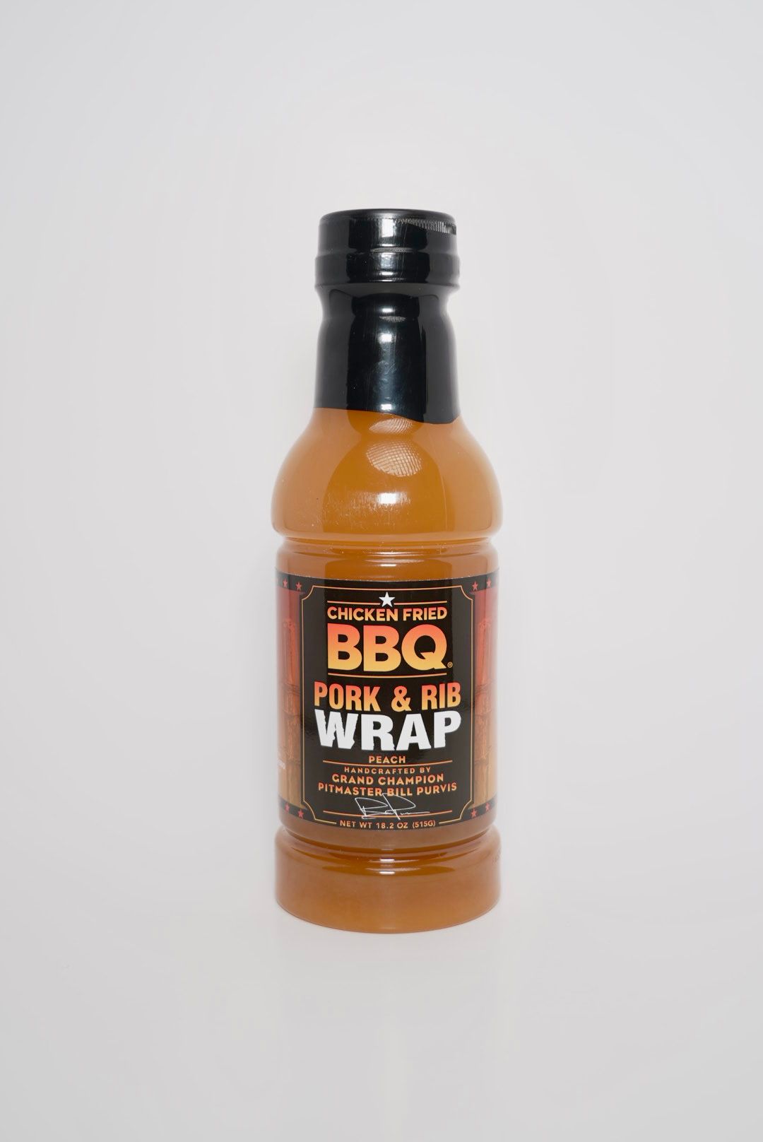 Chicken Fried BBQ Peach Pork & Rib Wrap