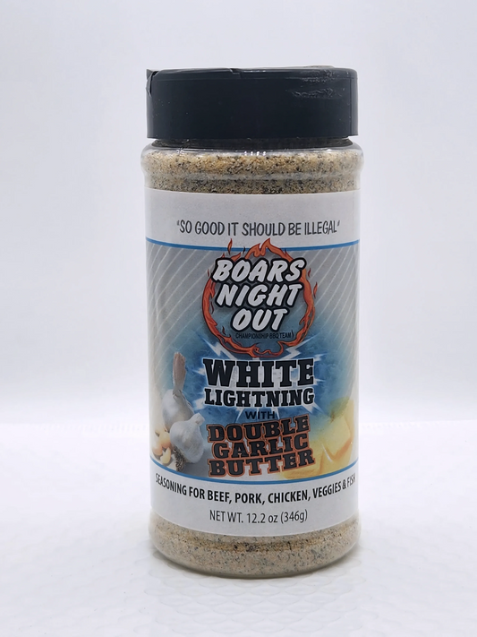 Boar's Night Out | White Lightning Double Garlic Butter