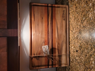 Gumbo Smoke Cutting Board - 15x24 