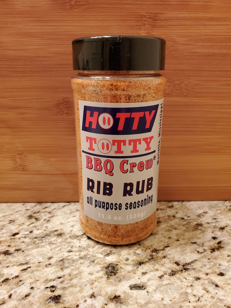 Hotty Totty BBQ Crew - HOTTY TOTTY RIB RUB #HTRR